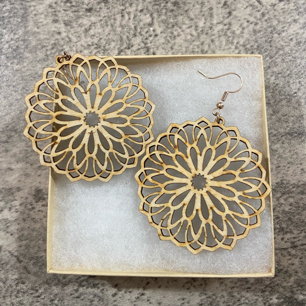 BOHO Wood Earrings